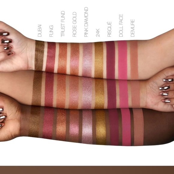 Huda Beauty Rose Gold Remastered Eyeshadow Palette - Picture 4 of 5